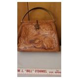 Hand Tooled Leather Purse