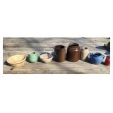 Stoneware some chip & cracked.