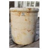 15 gal stone crock cracks rough shape.