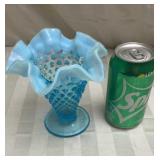 Vintage Fenton Hobnail Vase