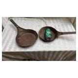 Antique Primitive Deluxe # 41 Fry Pan Metal Camp