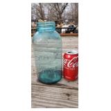 Ball # 13 fruit jar rare.