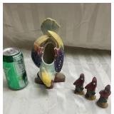 Vintage Unmarked Pottery Planter Wallhanger