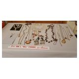 Necklaces, Bracelets, Clip on Earrings