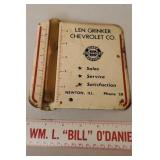 Metal Rain Gauge Len Grinker