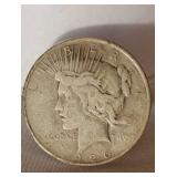 1926 D Peace Silver Dollar