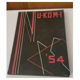 1954 Newton High Year Book