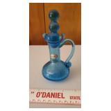 Mid Century  Hand Blown By Rainbow Cruet