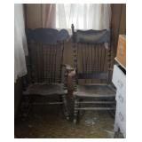 Antique Rocking Chair Rough Shape
