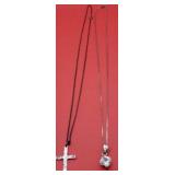 2 18 inch .925 Sterling Necklaces 7.91g