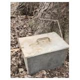 Old milk cooler Box with lid