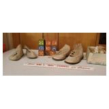 3 Pair Vintage Baby Shoes