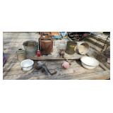 Lard press meat grinder