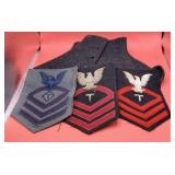 Wool Boot Coves & WWII Navy Patches