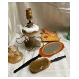 Vintage Carnival Glass Piggy Bank, Electrical