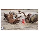 Two Maytag gas engines