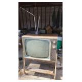 1960 Zenith tv on stand it does turn on