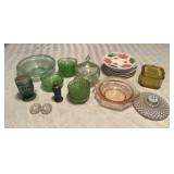 Depression Glass and Plates from Germany