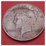 1924 Peace Silver Dollar