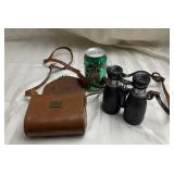 Vintage Airguide Binoculars Chicago w Genuine