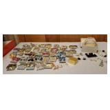 Clip on Earrings & Brooches Including Avon