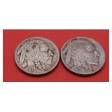 1920 & 1935 Buffalo Nickels