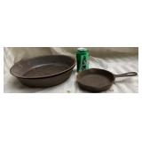 Wagner Wear Skillet, Cheese Strainer