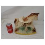 McCOY ROCKING HORSE COOKIE JAR-damaged