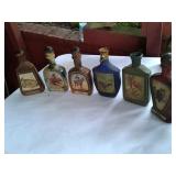 JIM BEAM WHISKEY DECANTERS-empty