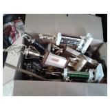BOX FULL OF SPORTS TROPHIES