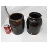 STONE CROCKS-damaged