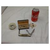 SCHRADE KNIFE:POLITICAL PINS:WATER FOUNTAIN