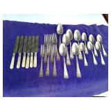 STERLING SILVER FLATWARE SET