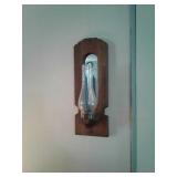 (2)WALL SCONCES:SHELF