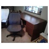 DESK:OFFICE CHAIR