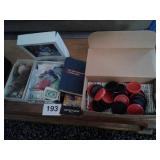 LARGE CHECKER GAME:PLAYING CARDS