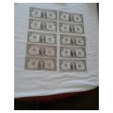 (10)$1 FEDERAL RESERVE NOTES