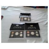 1996-97-98 U.S. MINT SILVER PROOF SETS