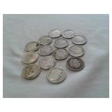 (14)SILVER DIMES
