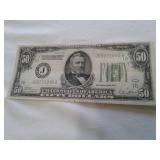 1928 $50 FEDERAL RESERVE NOTE