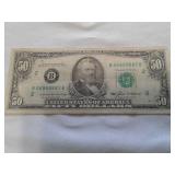 1985 $50 FEDERAL RESERVE NOTE