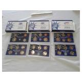 1999:2002:2004 U.S. MINT PROOF SETS