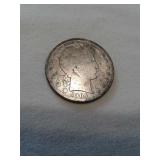 1904-S BARBER SILVER HALF DOLLAR