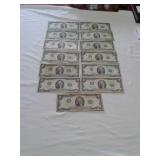 (13)$2 FEDERAL RESERVE NOTES