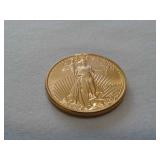 1991 $25 GOLD LIBERTY EAGLE COIN