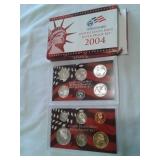 2004 U.S. MINT SILVER PROOF SET