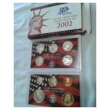 2002 U.S. MINT SILVER PROOF SET