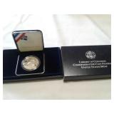 2000 LIBERTY OF CONGRESS MINT SILVER PROOF