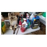 Oils anti-freeze ect