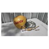 Hearts high school Effingham IL football helmet.